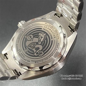 VSF A8912 Seamaster 6000M Ultra Deep 45.5mm Brown Dial Orange Bezel SS Bracelet VSF A8912 45.5mm  SS Bracelet VSF - Image 9