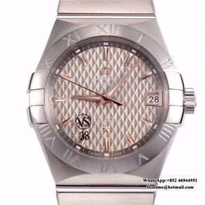 VSF A8500 Constellation 38mm Silver Textured Dial SS Bracelet VSF A8500 38mm  SS Bracelet - Image 5