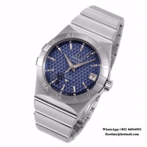 VSF A8500 Constellation 38mm Blue Textured Dial SS Bracelet VSF A8500 38mm  SS Bracelet - Image 4