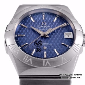 VSF A8500 Constellation 38mm Blue Textured Dial SS Bracelet VSF A8500 38mm  SS Bracelet - Image 8