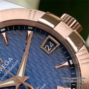 VSF A8500 Constellation 38mm RG/SS Blue Textured Dial RG/SS Bracelet VSF A8500 38mm  RG/SS Bracelet - Image 6