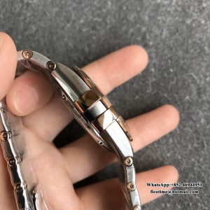 VSF A8500 Constellation 38mm RG/SS White Textured Dial RG/SS Bracelet VSF A8500 38mm  RG/SS Bracelet - Image 5