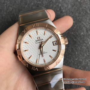 VSF A8500 Constellation 38mm RG/SS White Textured Dial RG/SS Bracelet VSF A8500 38mm  RG/SS Bracelet - Image 7