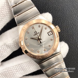 VSF A8500 Constellation 38mm RG/SS Silver Dial Diamond Marker RG/SS Bracelet VSF A8500 38mm  RG/SS Bracelet - Image 5