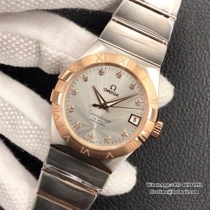 VSF A8500 Constellation 38mm RG/SS Silver Dial Diamond Marker RG/SS Bracelet VSF A8500 38mm  RG/SS Bracelet - Image 8