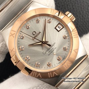 VSF A8500 Constellation 38mm RG/SS Silver Dial Diamond Marker RG/SS Bracelet VSF A8500 38mm  RG/SS Bracelet - Image 9