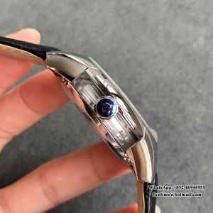 VSF A8500 De Ville Hour Vision 41mm White/Silver Dial Black Rubber Strap VSF A8500 41mm  Black Rubber Strap - Image 7