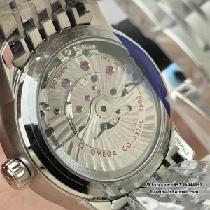 VSF A8500 De Ville Hour Vision 41mm Black Dial SS Bracelet VSF A8500 41mm  SS Bracelet - Image 2