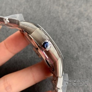 VSF A8500 De Ville Hour Vision 41mm White Dial SS Bracelet VSF A8500 41mm  SS Bracelet - Image 3