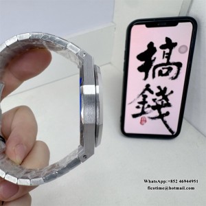 ZF A3120 AP Royal Oak 41mm 15400 Blue Dial SS Bracelet - Image 5