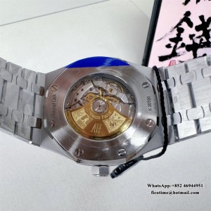 ZF A3120 AP Royal Oak 41mm 15400 Blue Dial SS Bracelet - Image 7