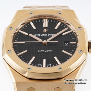 ZF A3120 AP Royal Oak 41mm 15400 RG Black Dial RG Bracelet - Image 5