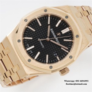 ZF A3120 AP Royal Oak 41mm 15400 RG Black Dial RG Bracelet - Image 7