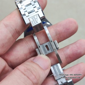 APSF A3120 AP Royal Oak 41mm 15400 Black Dial SS Bracelet - Image 8