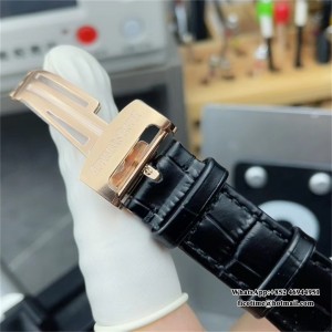 APSF A3120 AP Royal Oak 41mm 15400 RG Black Dial Black Leather Strap - Image 7