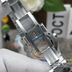 APSF A4302 AP Royal Oak 41mm 15500 Black Dial SS Bracelet - Image 8