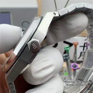 APSF A4302 AP Royal Oak 41mm 15500 Grey Dial SS Bracelet - Image 3