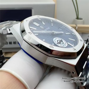 APSF A4302 AP Royal Oak 41mm 15500 Blue Dial SS Bracelet - Image 5