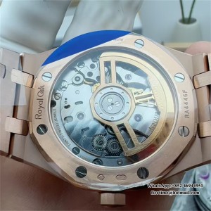 APSF A4302 AP Royal Oak 41mm 15500 RG Black Dial RG Bracelet - Image 5