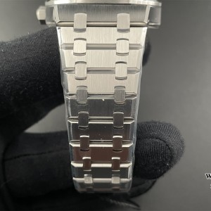 ZF A4302 AP Royal Oak 41mm 15500 Black Dial SS Bracelet - Image 4