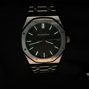 ZF A4302 AP Royal Oak 41mm 15500 Black Dial SS Bracelet - Image 8