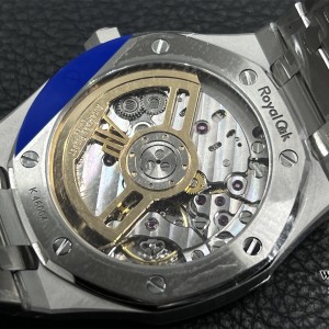 ZF A4302 AP Royal Oak 41mm 15500 Blue Dial SS Bracelet - Image 6