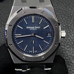 ZF A2121 AP Royal Oak 39mm 15202 Blue Dial SS Bracelet - Image 5