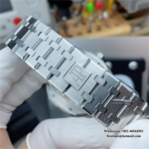 APSF SA3120 AP Royal Oak 37mm 15450 Blue Dial SS Bracelet - Image 4