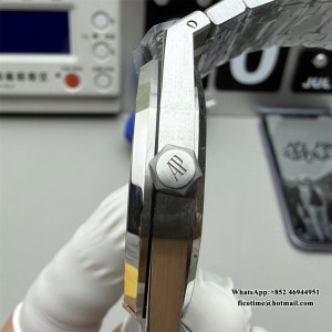 APSF SA3120 AP Royal Oak 37mm 15450 White Dial SS Bracelet - Image 7