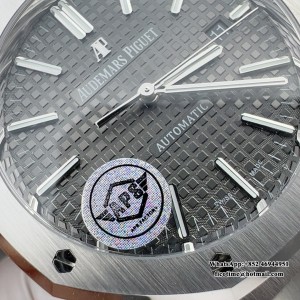 APSF SA3120 AP Royal Oak 37mm 15450 Grey Dial SS Bracelet - Image 7