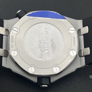 ZF SA3120 AP Royal Oak Offshore 42mm 15703 Black Dial Black Rubber Strap - Image 5