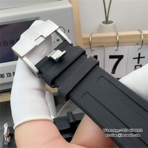 APSF SA3120 AP Royal Oak Offshore 42mm 15710 Black Dial Black Rubber Strap - Image 6