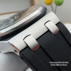 APSF SA3120 AP Royal Oak Offshore 42mm 15710 Black Dial Black Rubber Strap - Image 7