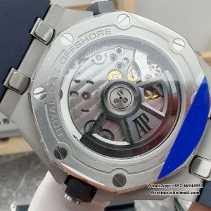 APSF SA4308 AP Royal Oak Offshore 42mm 15720 Blue Dial Blue Rubber Strap - Image 8