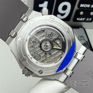 APSF SA4308 AP Royal Oak Offshore 42mm 15720 Grey Dial Grey Rubber Strap - Image 4