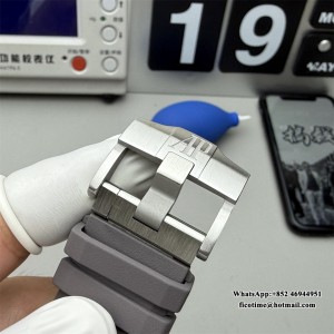 APSF SA4308 AP Royal Oak Offshore 42mm 15720 Grey Dial Grey Rubber Strap - Image 7