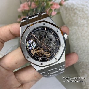 APSF A8215 AP Royal Oak 41mm 15407 Openwork SS Bracelet - Image 4