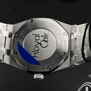 ZF Swiss Quartz AP Royal Oak 33mm 67651 Black Dial SS Bracelet - Image 3