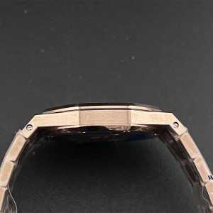 ZF Swiss Quartz AP Royal Oak 33mm 67651 RG Brown Dial RG Bracelet - Image 5