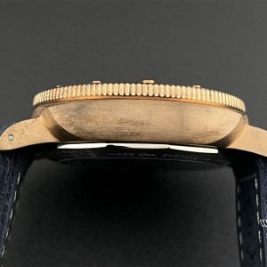 VSF P9000 PAM1074 42mm Submersible Bronze Blue Dial Blue Leather Strap - Image 7