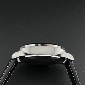 VSF P9000 PAM1312 44mm Luminor Black Dial Black Leather Strap - Image 3