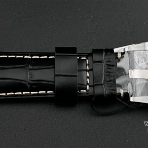 VSF P9000 PAM1312 44mm Luminor Black Dial Black Leather Strap - Image 5