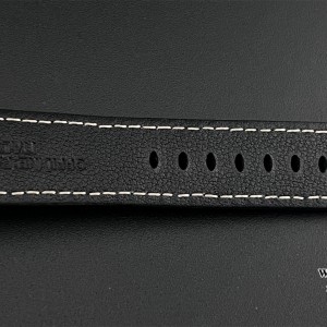 VSF P9000 PAM1312 44mm Luminor Black Dial Black Leather Strap - Image 7