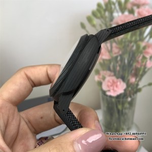 VSF P9001 PAM1661 44mm Luminor Titanium Black Dial Black Nylon Strap - Image 5