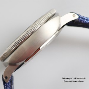 VSF P9000 PAM985 47mm Submersible MIKE HORN Titanium Black Dial Blue Nylon Strap - Image 6