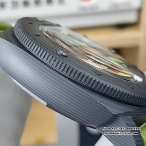 VSF P9000 PAM961 47mm Submersible Carbon Black Dial Green Rubber Strap - Image 3