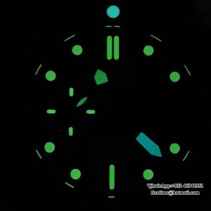 VSF P9000 PAM961 47mm Submersible Carbon Black Dial Green Rubber Strap - Image 5