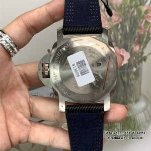 VSF P9000 PAM984 47mm Submersible Titanium Black Dial Black Nylon Strap - Image 9