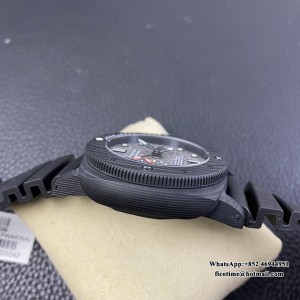 VSF P9010 PAM1039 47mm Submersible Carbon Grey Sail Dial Black Rubber Strap - Image 7