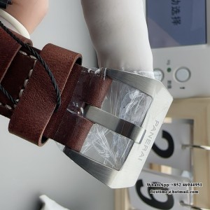 VSF P9010 PAM968 47mm Submersible Bronze Black Dial Brown Leather Strap - Image 2